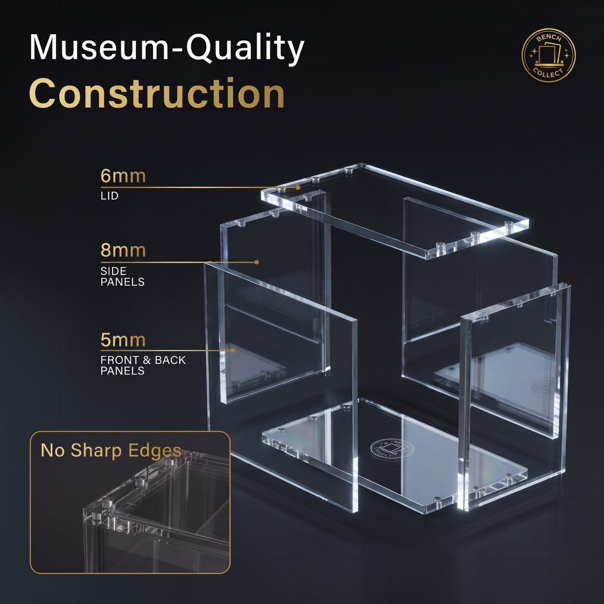 Pokemon Magnetic Stackable Booster Box Display Case