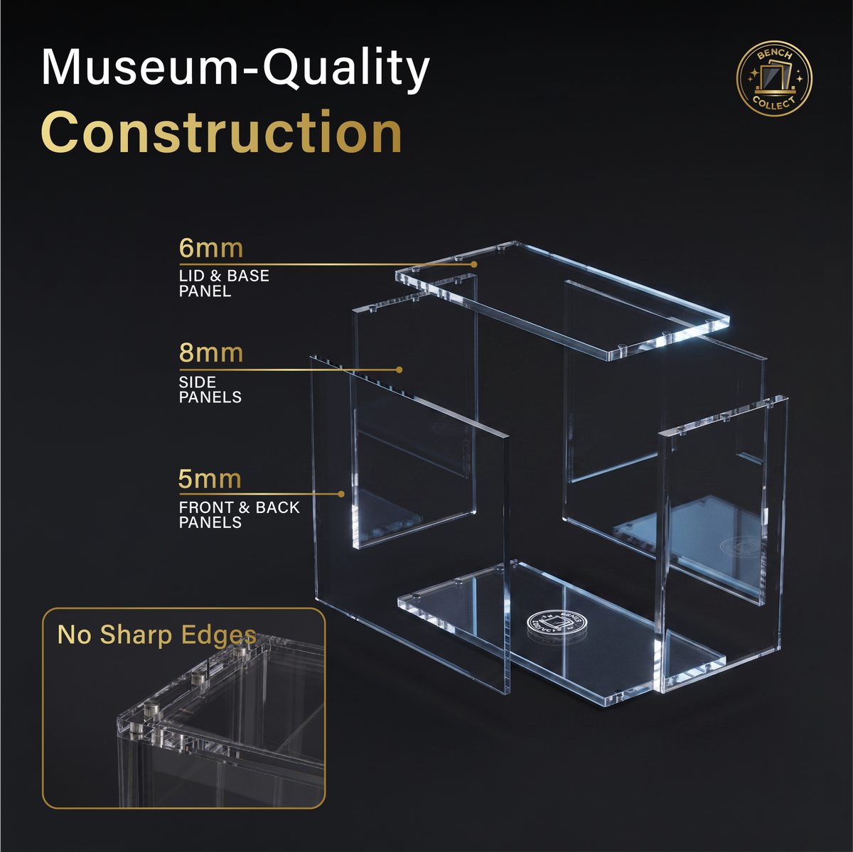 Pokemon Magnetic Stackable Elite Trainer Box (ETB) Display Case