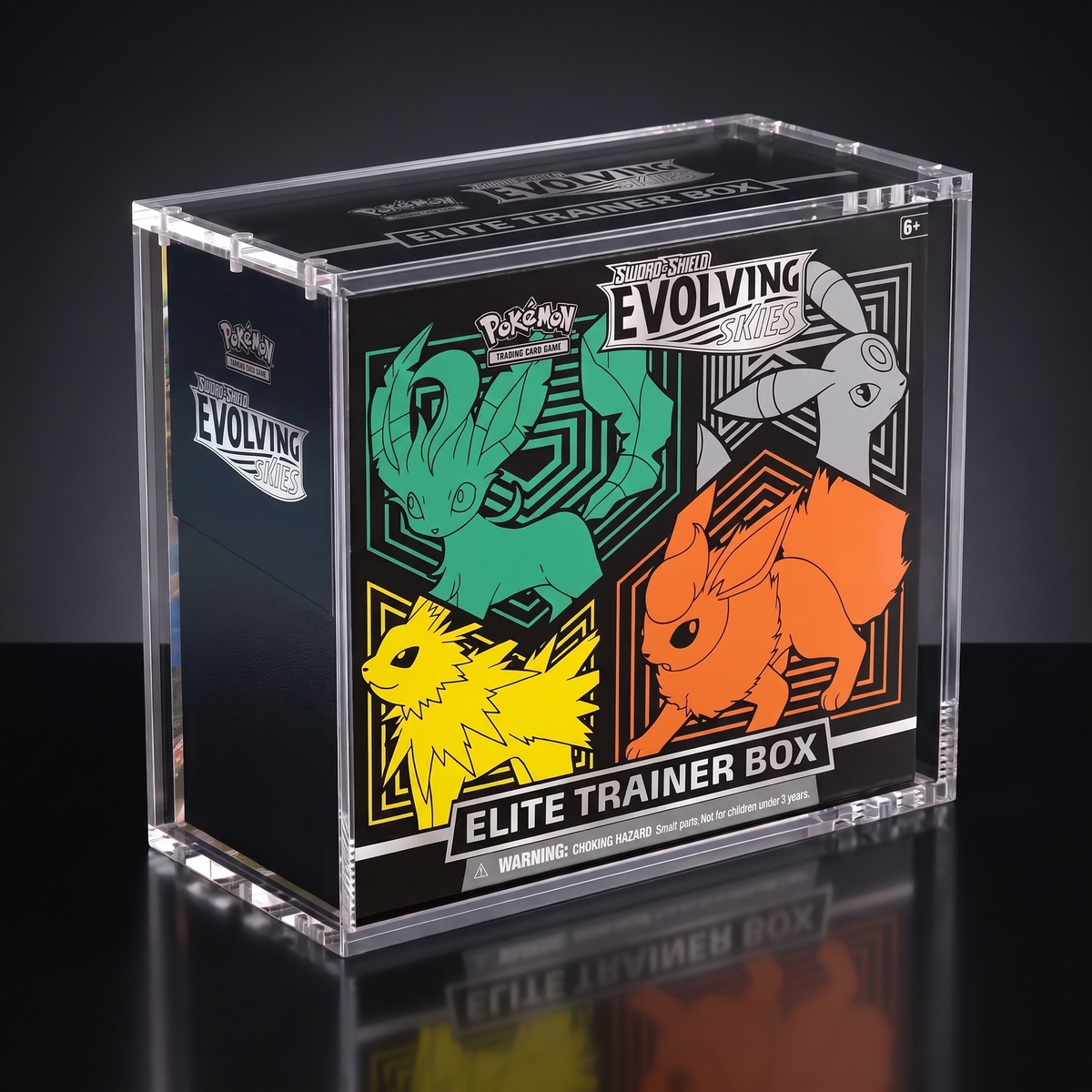 Pokemon Magnetic Stackable Elite Trainer Box (ETB) Display Case