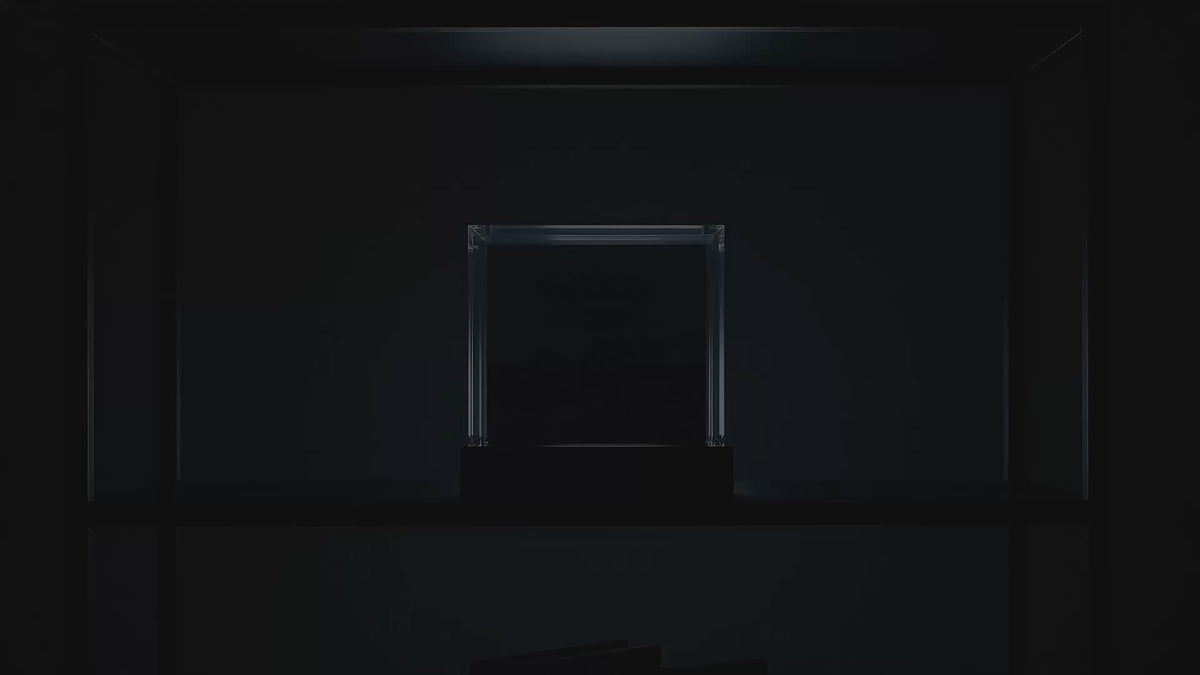 Pokemon Booster Box Display Case with LED Pedestal