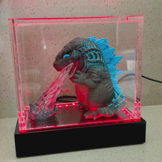 Pokemon Booster Box Display Case with LED Pedestal