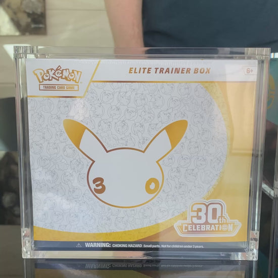 Pokemon Magnetic Stackable Elite Trainer Box (ETB) Display Case
