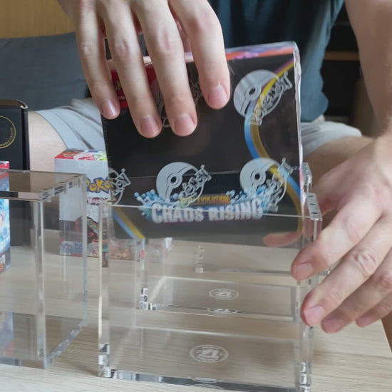 Pokemon Magnetic Stackable Booster Box Display Case